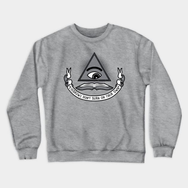 The All Reading Eye Crewneck Sweatshirt by Originals by Boggs Nicolas